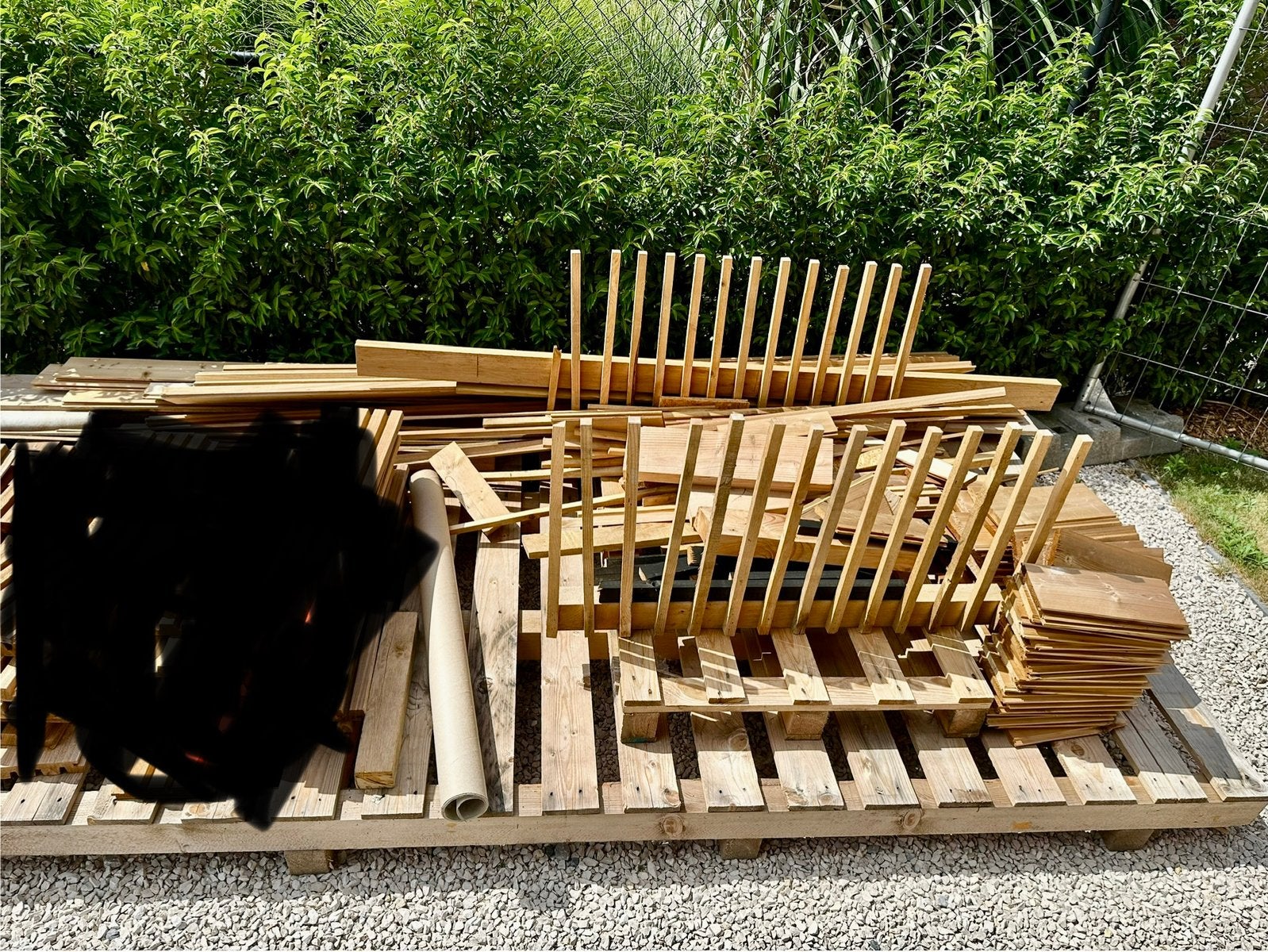 Afvalhout/ brandhout gratis op te halen, Tuin en Terras, Palen, Balken en Planken, Ophalen, Gebruikt, Planken