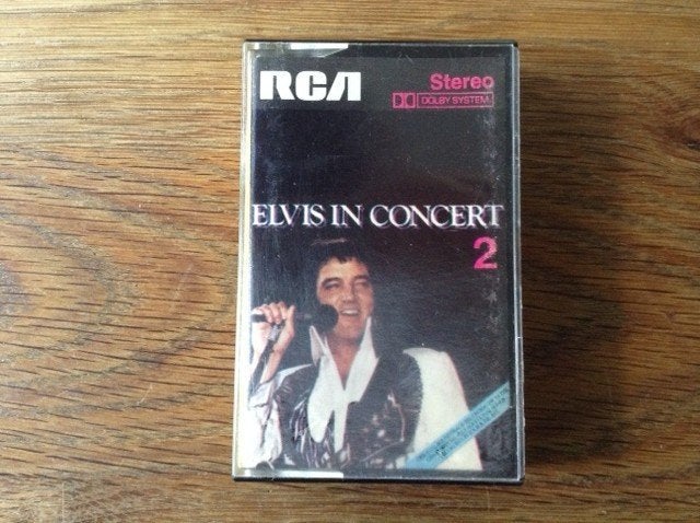 muziekcassette elvis presley, Enlèvement ou Envoi, Rock en Metal, 1 cassette audio, Originale