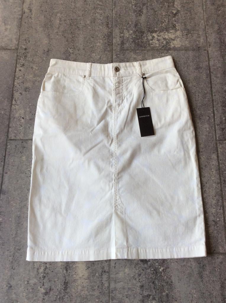 Rok Livingston 38 nieuw, Kleding | Dames, Rokken, Maat 38/40 (M), Wit, Nieuw, Ophalen of Verzenden