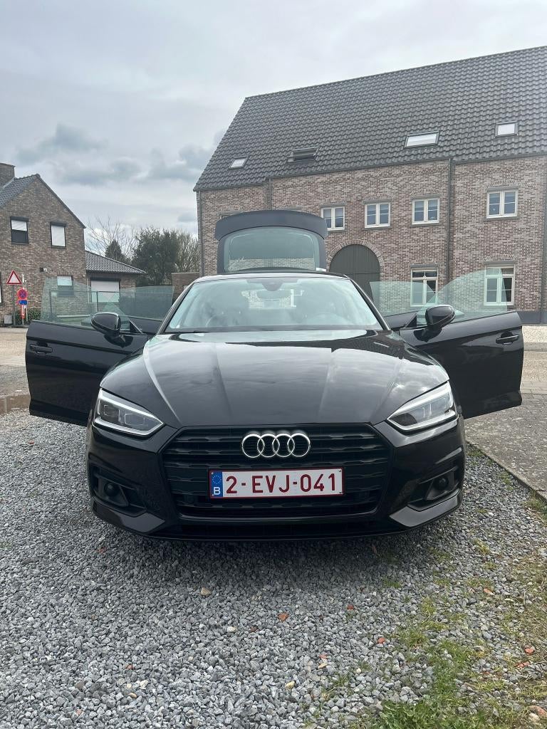 Audi A5 G-TRON 2018 Automaat, Autos, Cuir, Euro 6, Noir, 5 portes