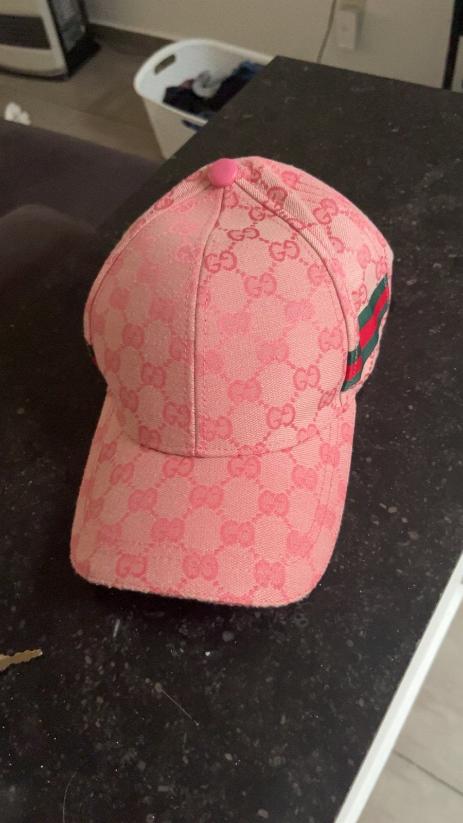 Bonnet Gucci rose, Vêtements | Hommes, Chapeaux & Casquettes, Enlèvement, Comme neuf, Casquette