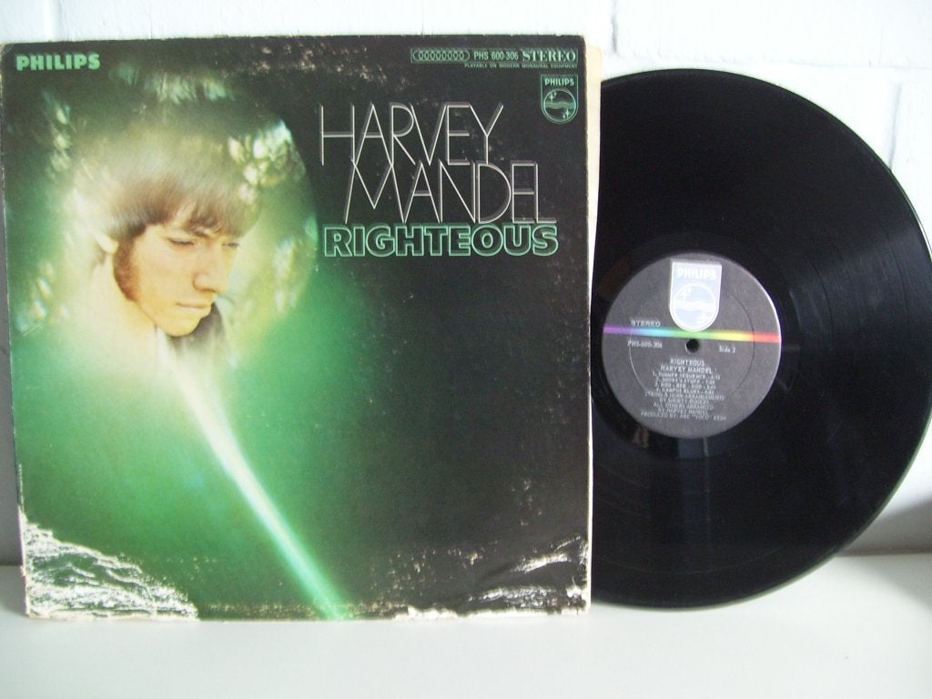 HARVEY MANDEL  righteous, Cd's en Dvd's, LP, Gebruikt, Originele persing, Ophalen of Verzenden