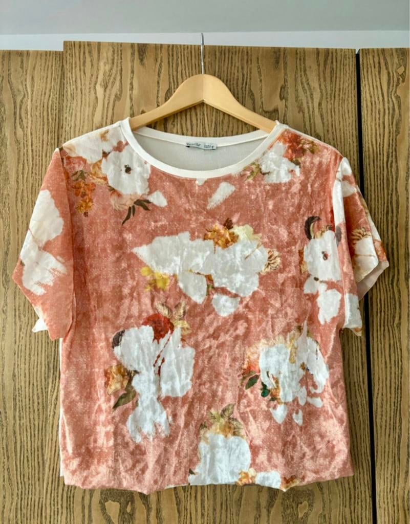 Blouse Zara maat S Nieuw - €5, Kleding | Dames, Blouses en Tunieken, Ophalen of Verzenden, Nieuw, Maat 36 (S), Oranje