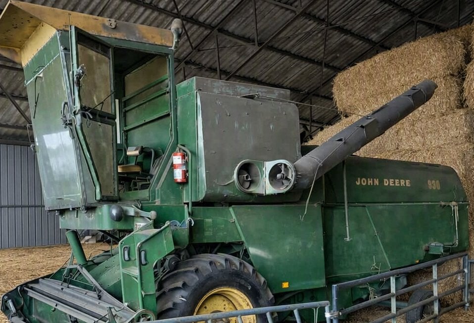 Pikdorser, Ophalen, Akkerbouw, Oogstmachine
