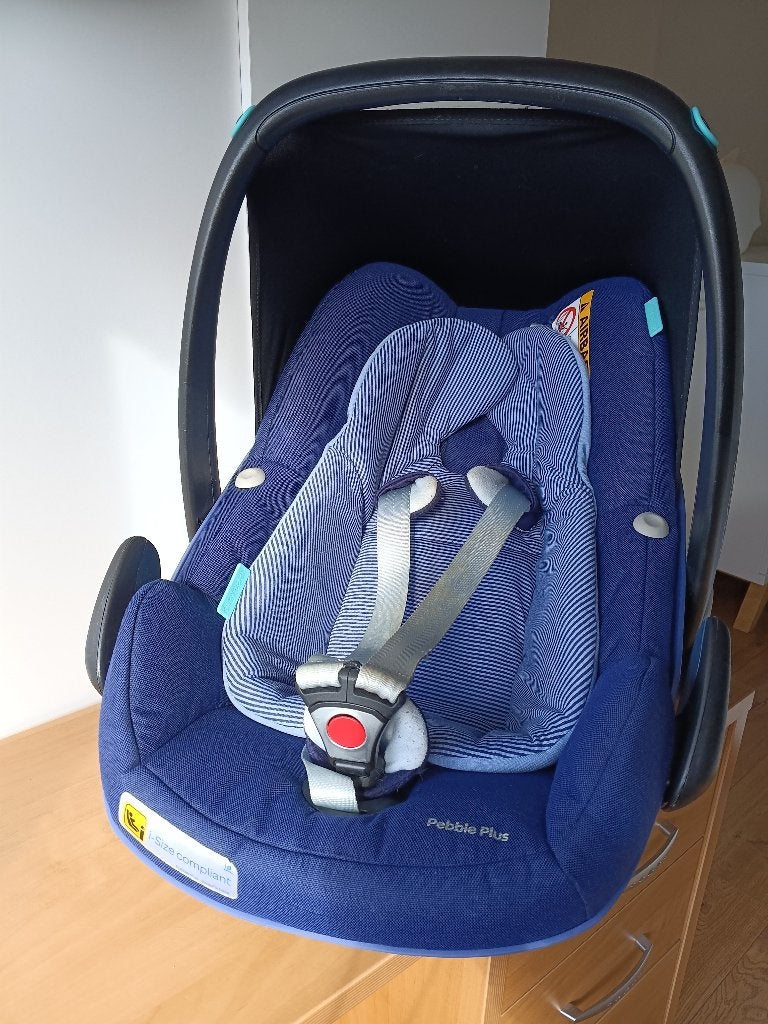 Maxi-Cosi Pebble Plus – compleet met accessoires, Enfants & Bébés, Enlèvement, Comme neuf, Maxi-Cosi, Isofix