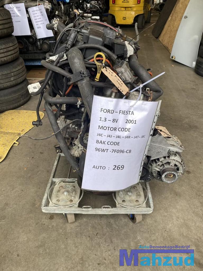 FORD FIESTA KA 1.3 8V motorblok J4C J4J J4L J4Q J4R J4T JBC, Gebruikt, Info@ford.com, Ford, Ford Motor Company