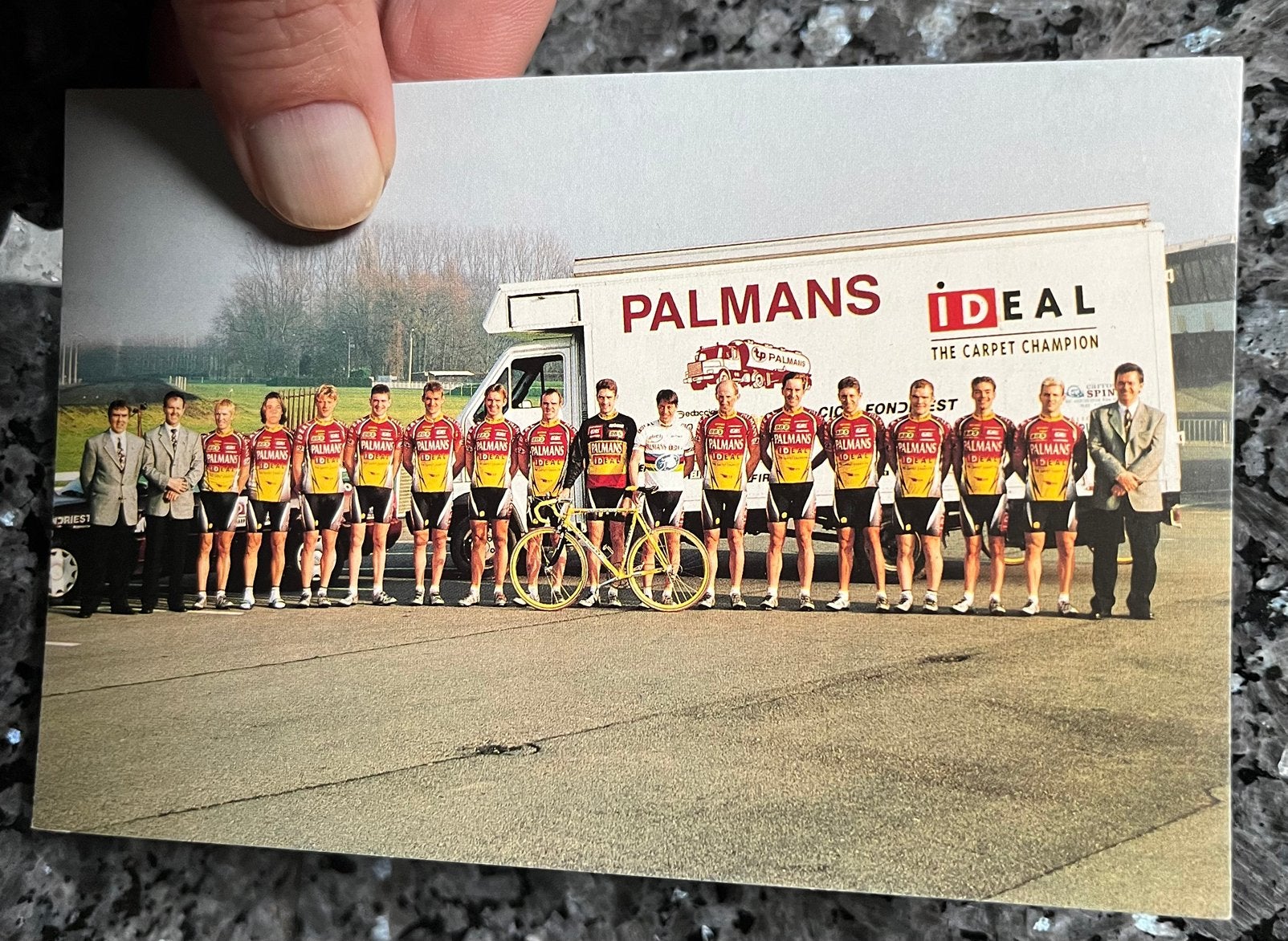 Wielrenner Marc Janssens BK Mario De Clercq WK Palmans, Ophalen, Zo goed als nieuw