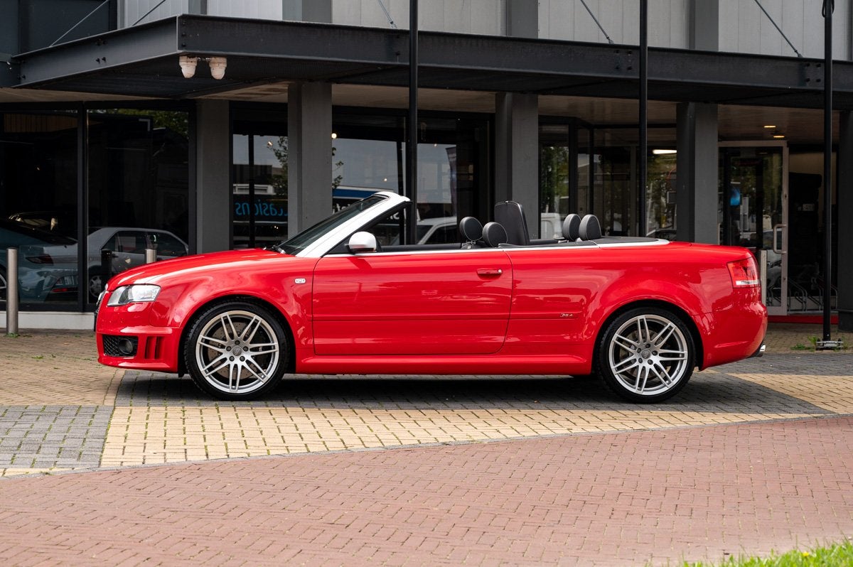 Audi RS4 B7 4.2 V8 Quattro, Autos, Rouge, Achat, Entreprise, Cabriolet