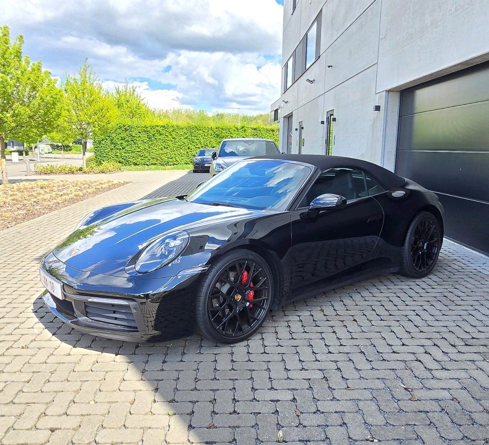 Porsche 992 Carrera Cabrio Te koop / 1ste eigenaar, Auto's, Automaat, Achterwielaandrijving, Zwart, Leder