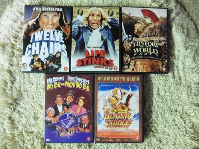 Mel Brooks Film Collectie (Voordeelprijs 5 dvd's), CD & DVD, DVD | Classiques, Enlèvement ou Envoi, Anglais, Comédie, 1960 à 1980