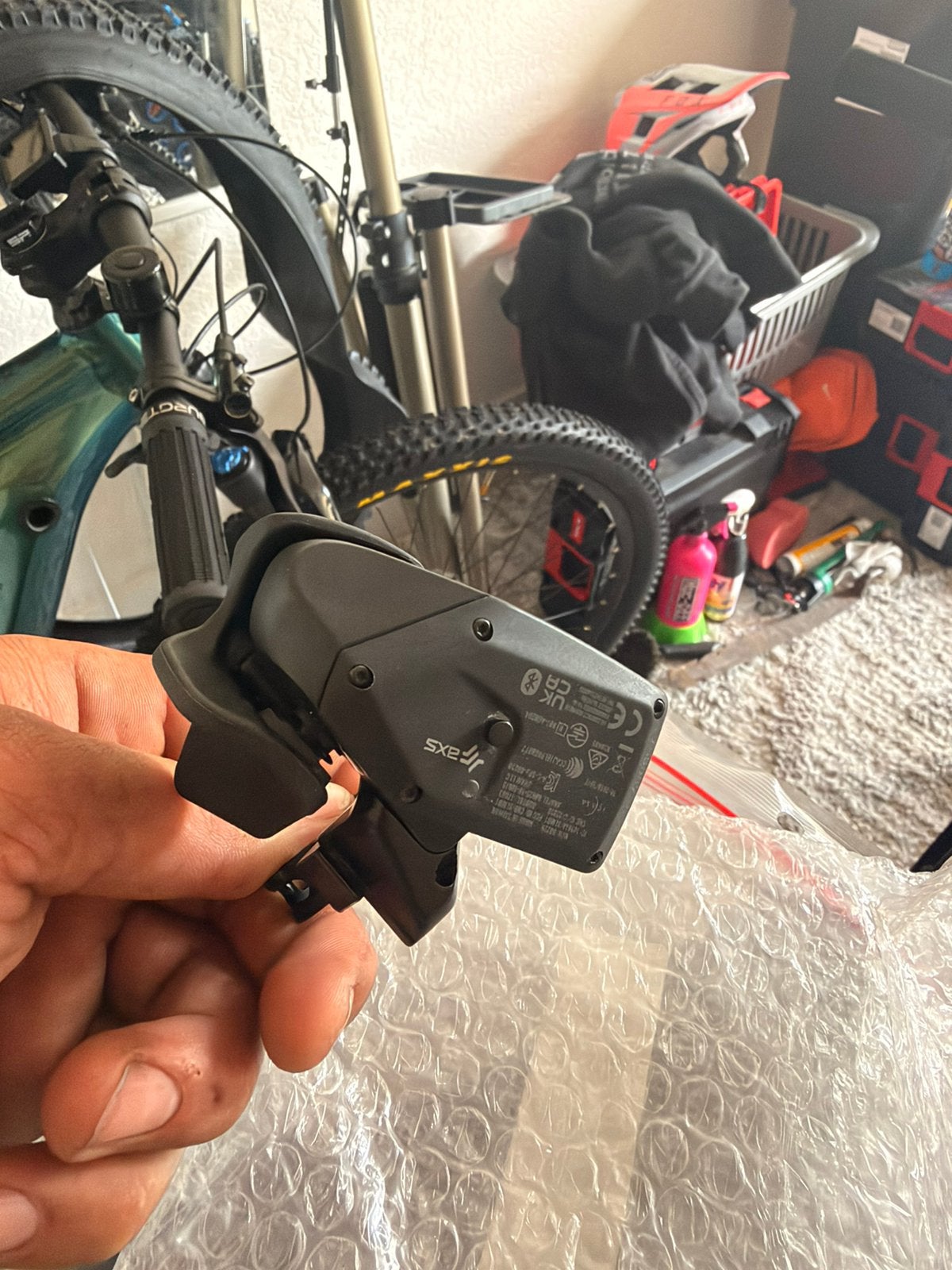 Elektrische mountainbike, Ophalen