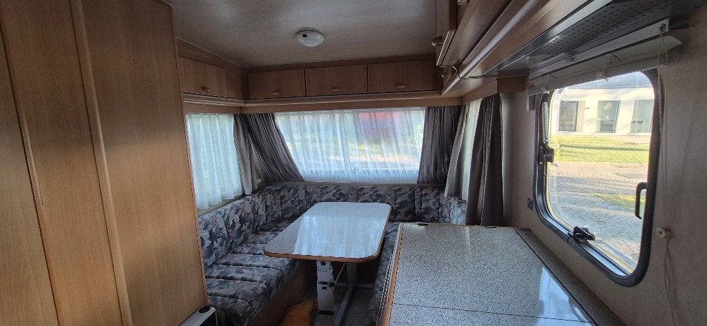 Caravan Adria Optima 400TD met mover, Voortentlamp, Rondzit, 750 - 1000 kg, Particulier