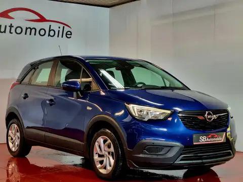Opel Crossland X 1.5 Turbo D Ultimate (EU6.2)GARANTIE, Auto's, Opel, 75 kW, Euro 6, 4 cilinders, Blauw