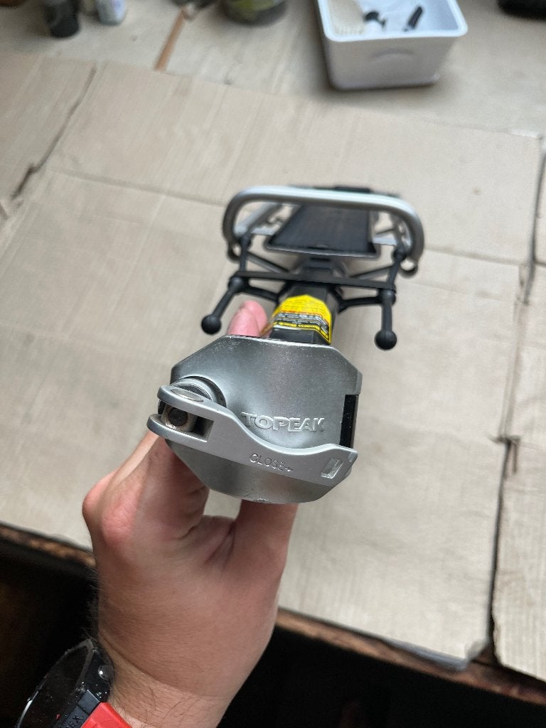 bagagedrager Topeak RX, Fietsen en Brommers, Ophalen, Zo goed als nieuw