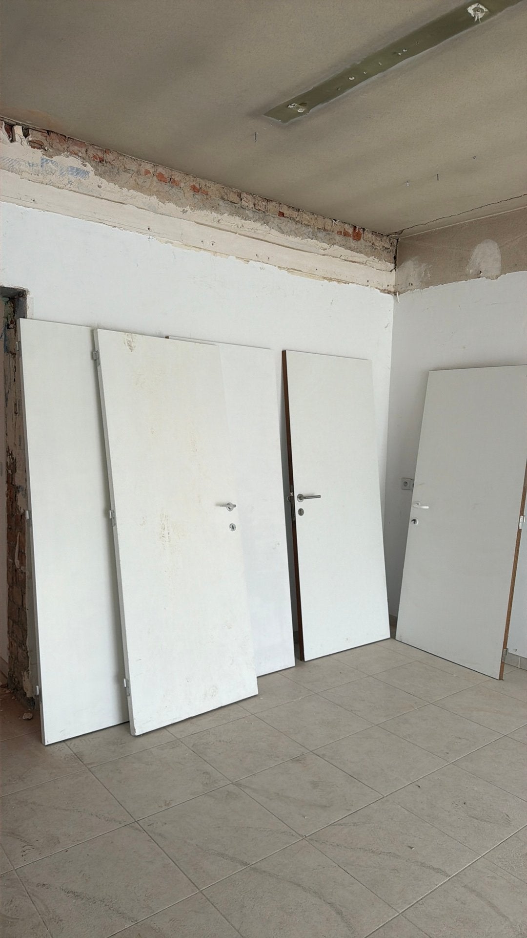 Volspaan/massieve binnendeuren, Doe-het-zelf en Bouw, Ophalen, Zo goed als nieuw, Binnendeur