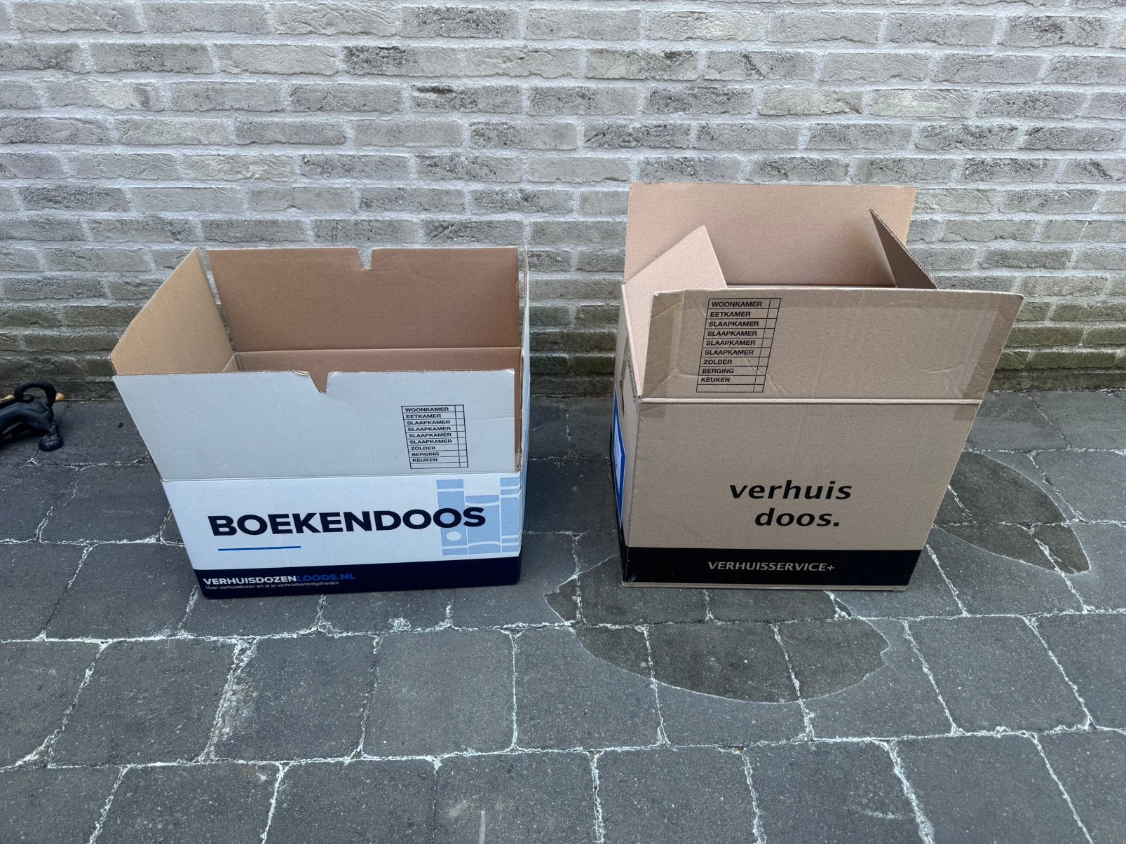 Zeer stevige boekendoos / verhuisdoos pakket 10 stuks, Ophalen, Gebruikt, Doos