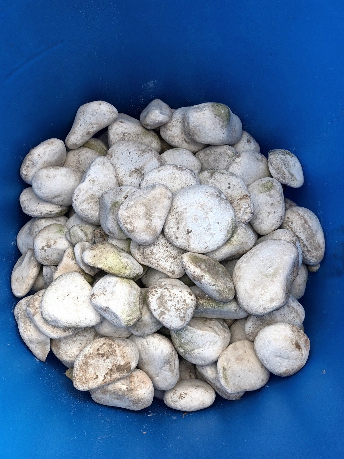 witte keien, Tuin en Terras, Ophalen