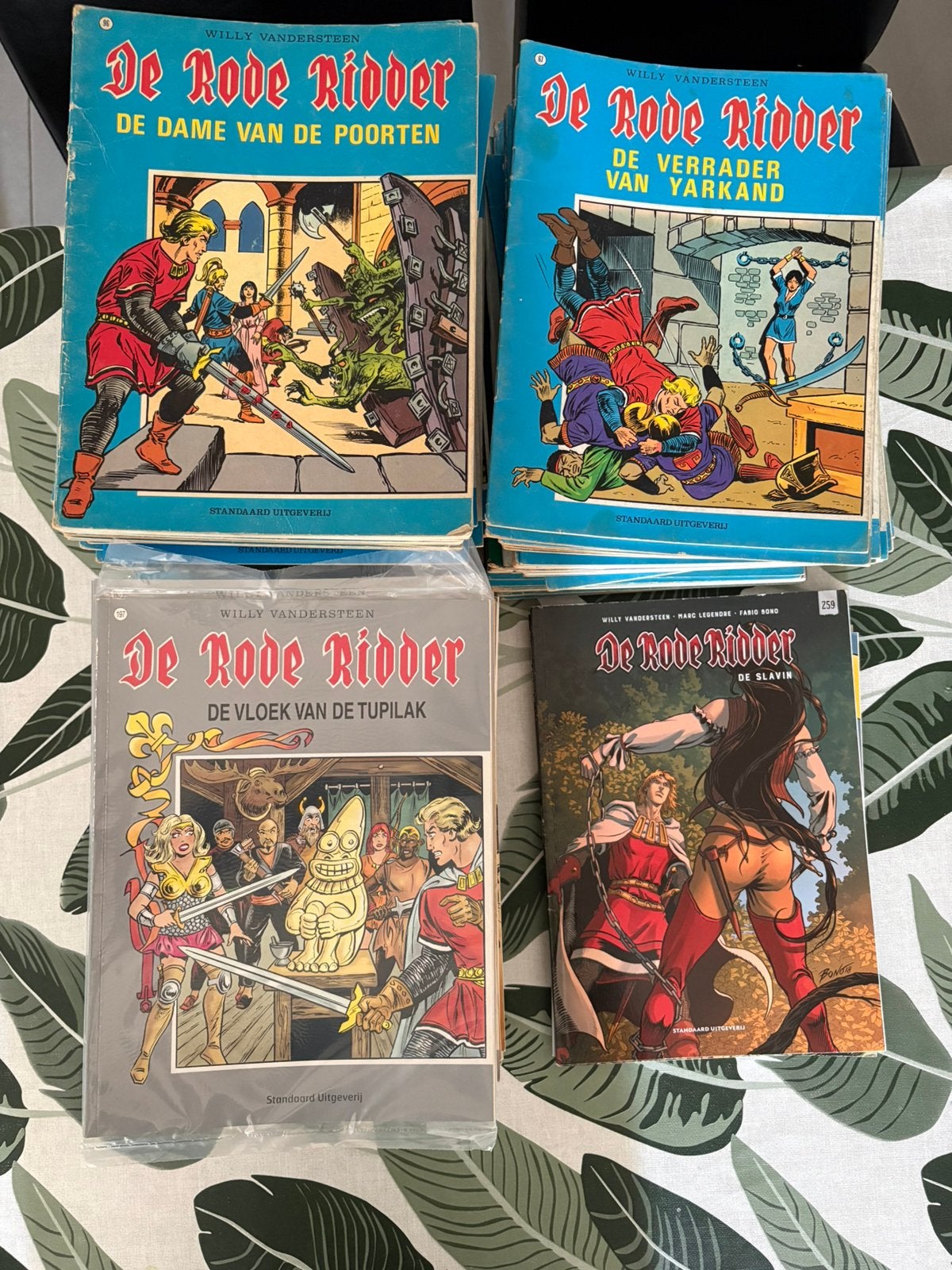 Collectie De Rode ridder, Ophalen, Gelezen