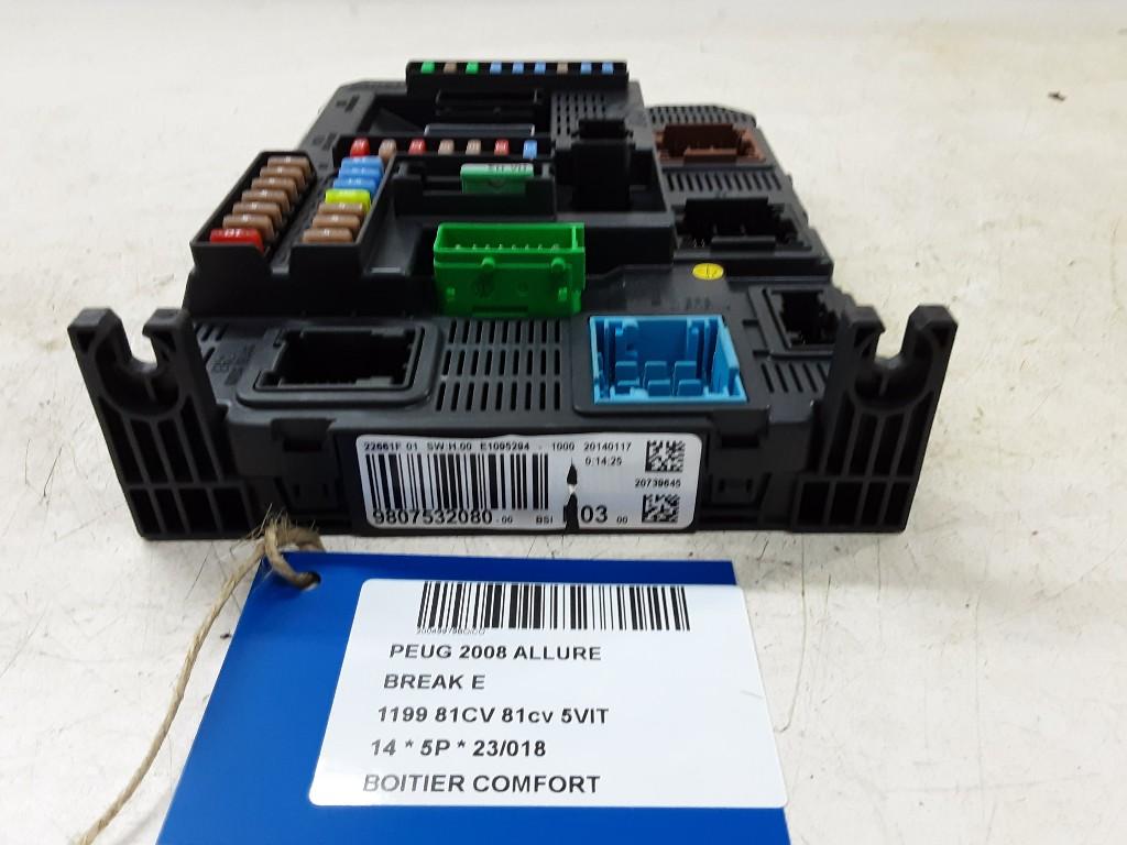 ORDINATEUR UNITE COMMANDE ELECTRONIQUE Peugeot 2008 (CU), Utilisé, Peugeot