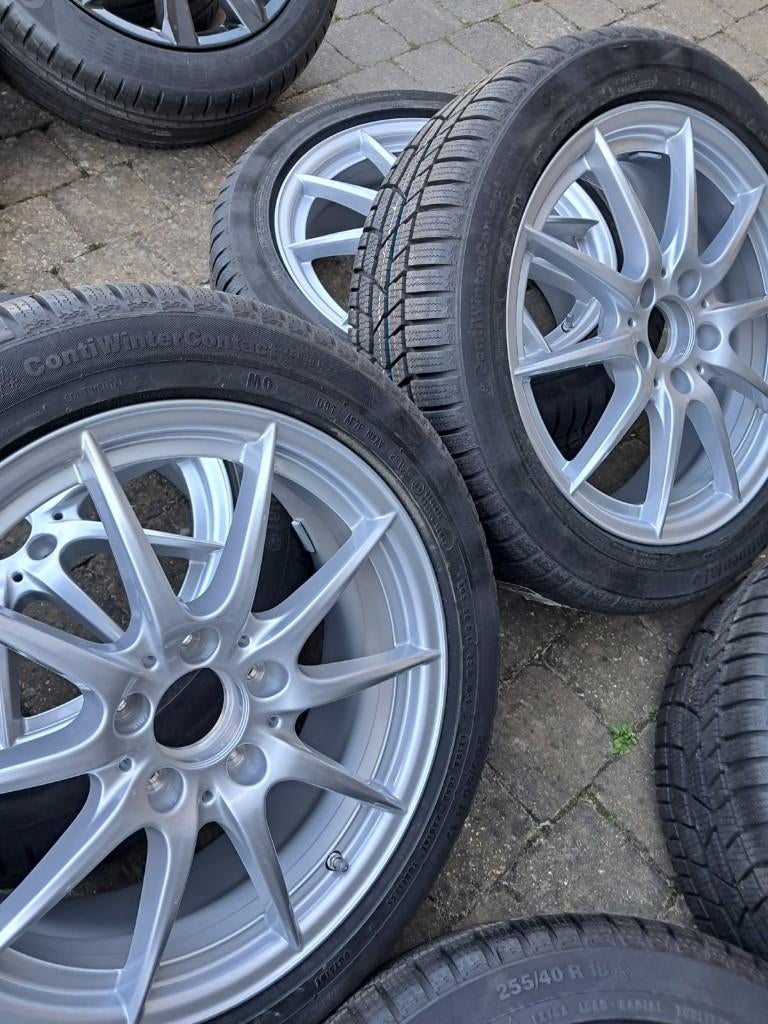 4 velgen  6,5/17 duim ET49 TPMS, Auto-onderdelen, Banden en Velgen, Ophalen, 17 inch, Velg(en)