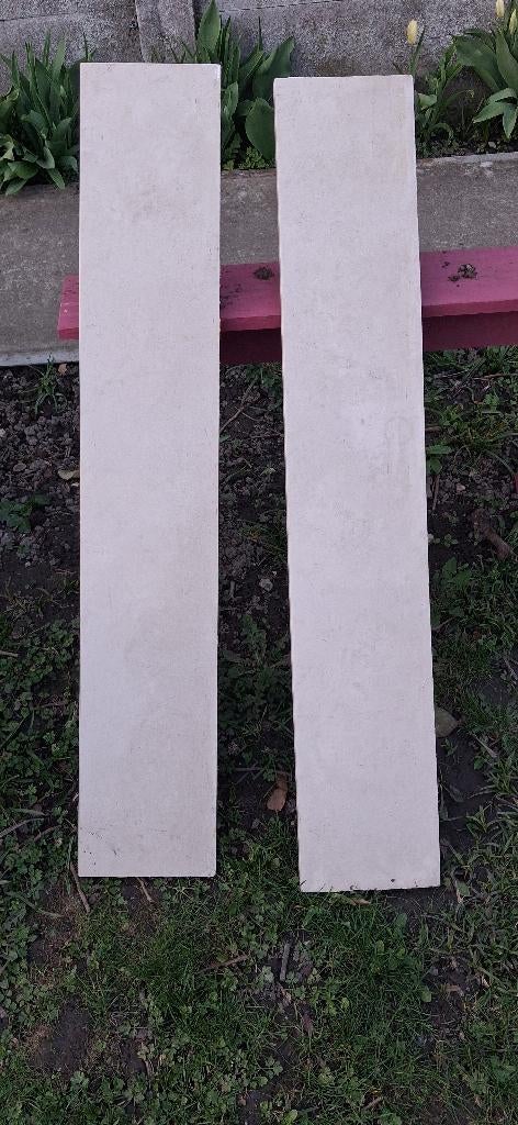 2 appuis de fenêtre en marbre 2cm, Enlèvement, Comme neuf