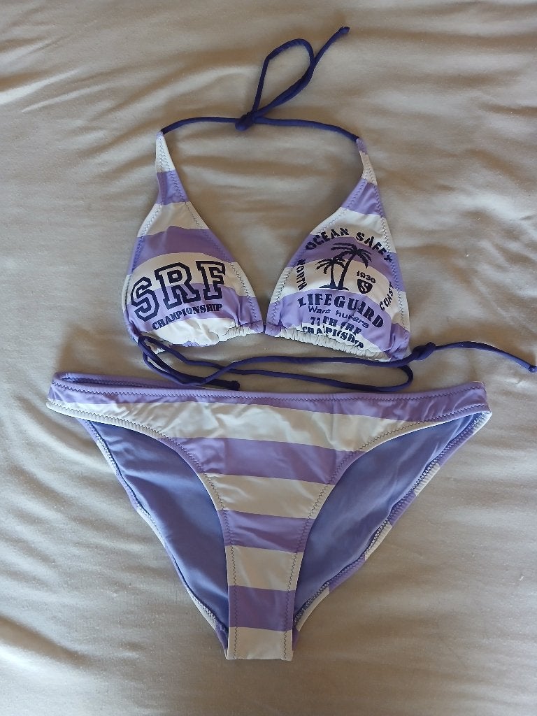 bikini, Kleding | Dames, Badmode en Zwemkleding, Verzenden, Nieuw, Paars, Bikini