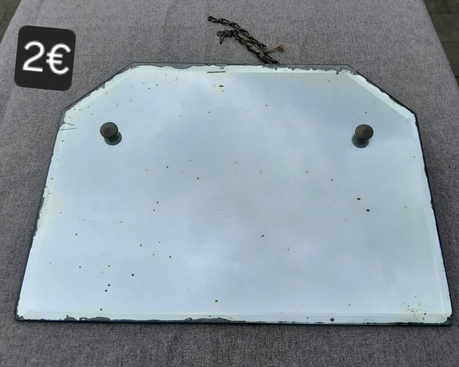 antieke speigel, Antiek en Kunst, Ophalen