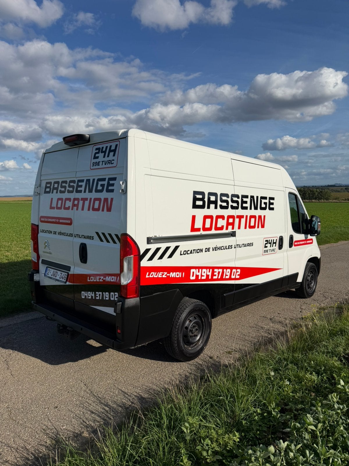 Location camionette