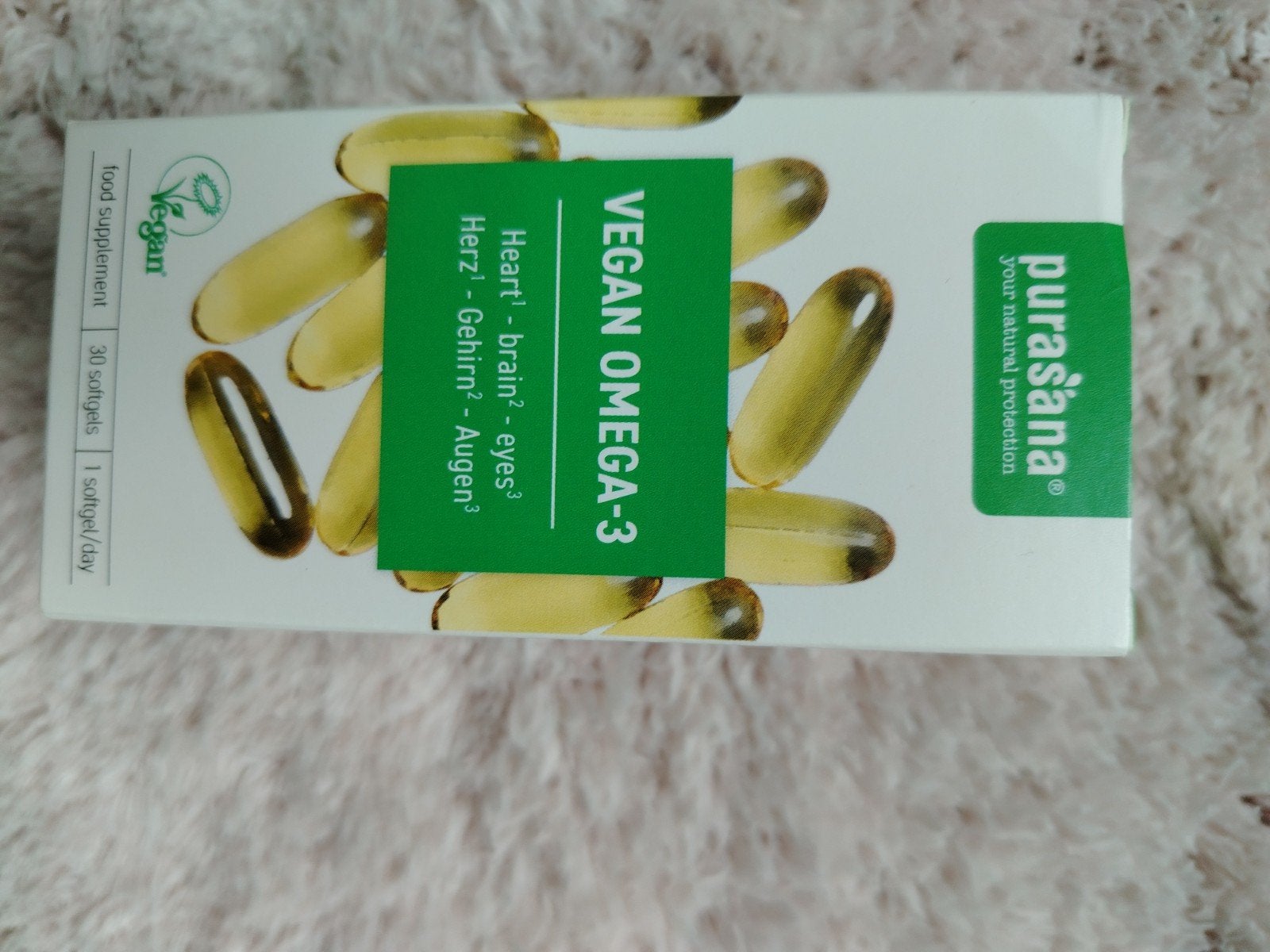 Vegan omega 3 van merk purasana, Sport en Fitness, Gezondheidsproducten en Wellness, Ophalen of Verzenden