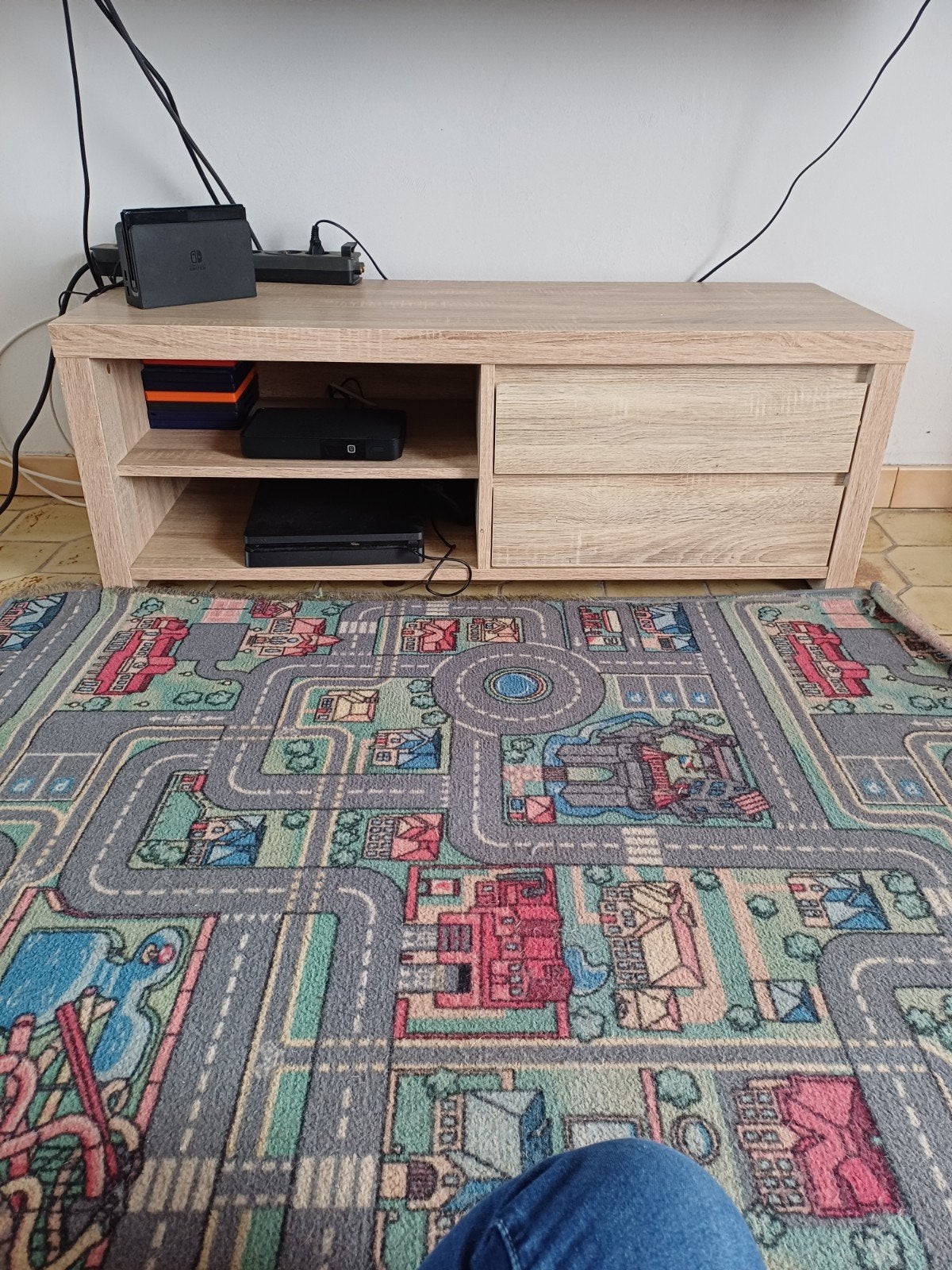 tv meubel / tv kast, Huis en Inrichting, Ophalen, 100 tot 150 cm, Zo goed als nieuw, Minder dan 100 cm