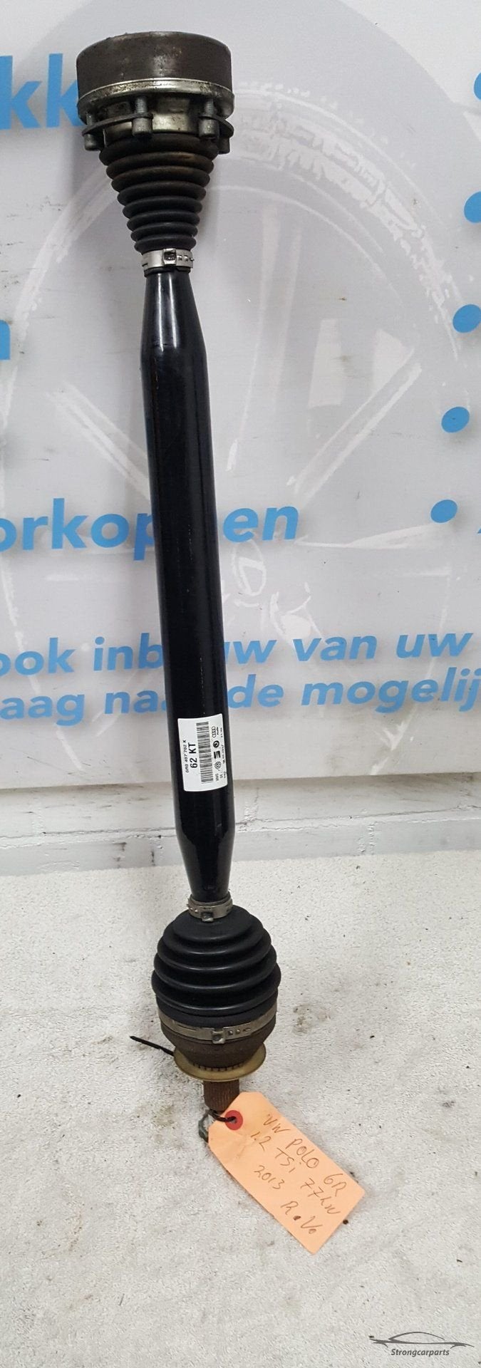 Aandrijfas VW Polo 6R 1.2tsi rechts voor 6R0407762K, Audi, -, Utilisé, -