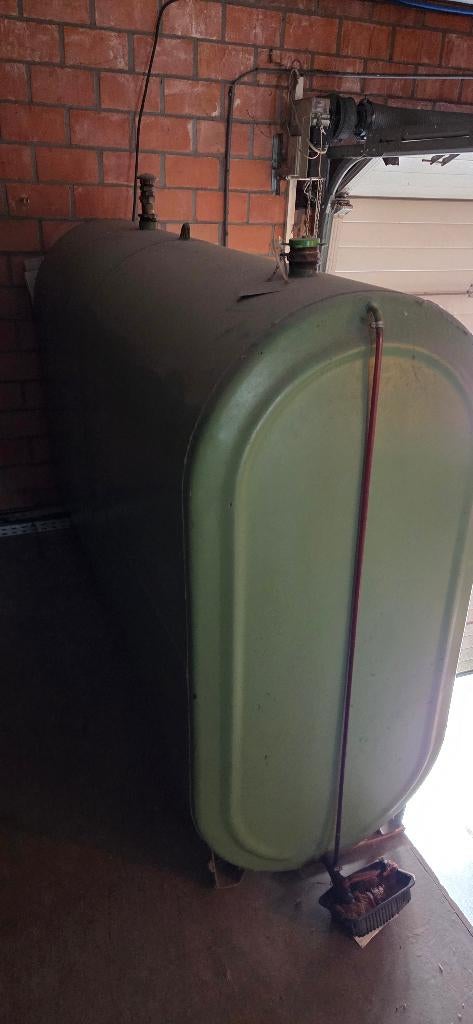 Tank mazout 2500 liter, Ophalen