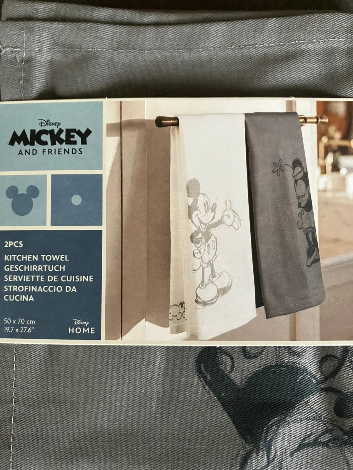 Set van 2 handdoeken Mickey, Verzamelen, Ophalen of Verzenden, Zo goed als nieuw
