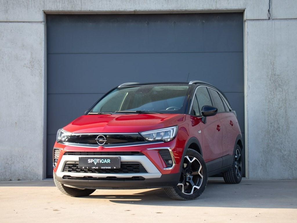 Opel Crossland ULTIMATE 1.2 AT6 130PK|GPS|CAMERA|ALCANTARA, Auto's, Opel, Automaat, 130 pk, 96 kW, Xenon verlichting