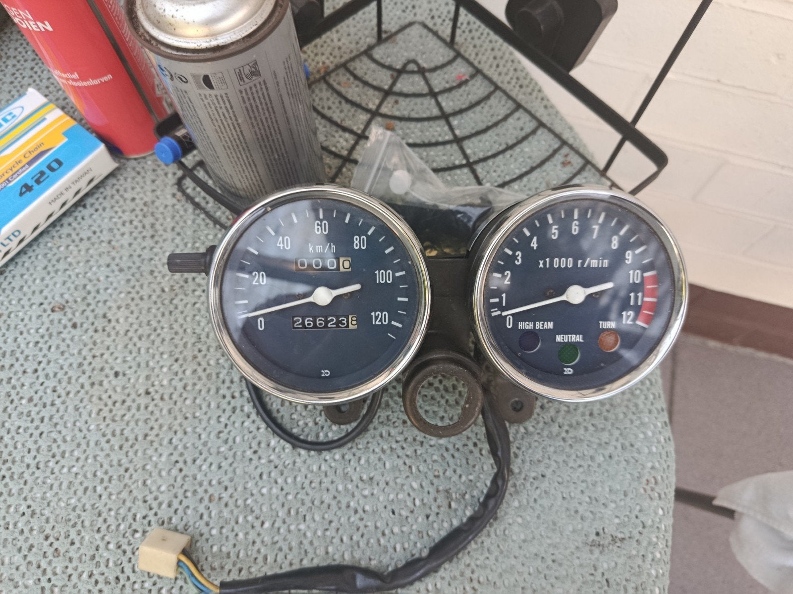 Suzuki tellers, Fietsen en Brommers, Brommeronderdelen | Oldtimers, Ophalen of Verzenden