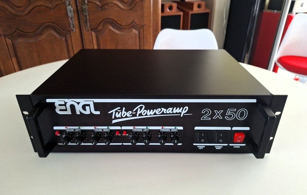 ENGL tube amplifier 2x50 in topstaat !, Muziek en Instrumenten, Versterkers | Keyboard, Monitor en PA, Zo goed als nieuw, Overige typen