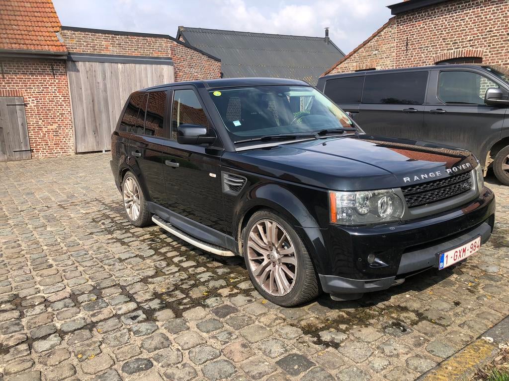 Rang rover sport 2011, slechts 136800 km, Automaat, Zwart, Parkeersensor, Zwart