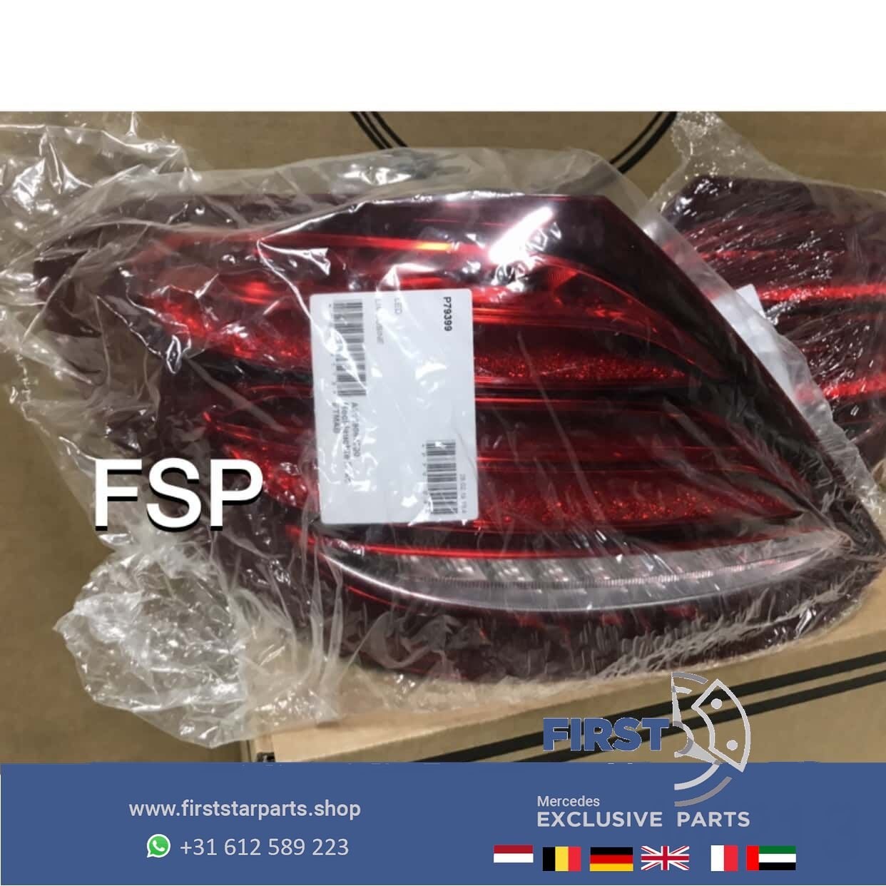 W213 LED ACHTERLICHT LINKS Mercedes E Klasse 2016-2021 ORIGI, Utilisé, -, -, Enlèvement ou Envoi