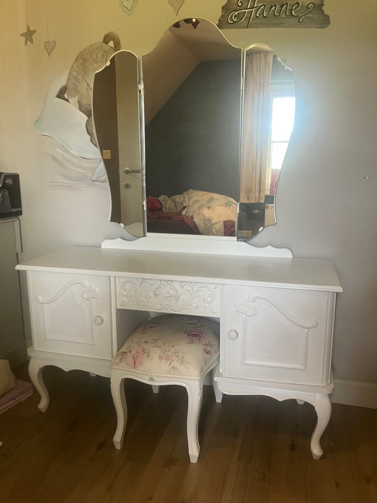 Make-up tafel / bureau met stoel, Enlèvement, Comme neuf