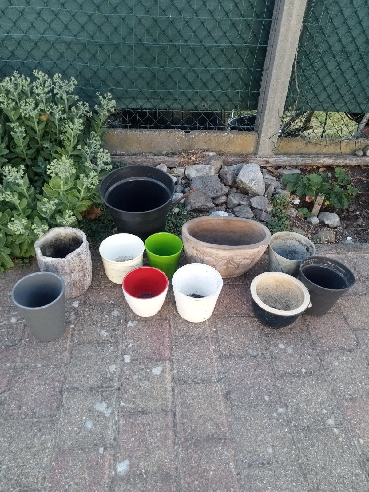 Bloempotten, Tuin en Terras, Bloempotten, Ophalen, Overige materialen, Gebruikt, Binnen