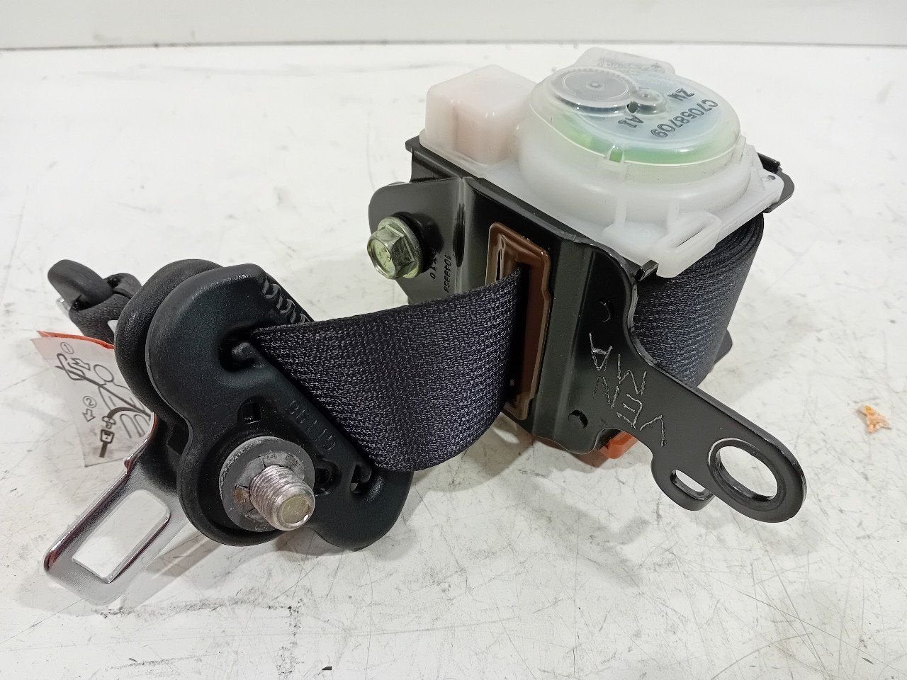 Veiligheidsgordel midden achter Subaru Impreza, Subaru, Onderdelen@venauto.nl, Van der Ven Autorecycling B.V., Gebruikt