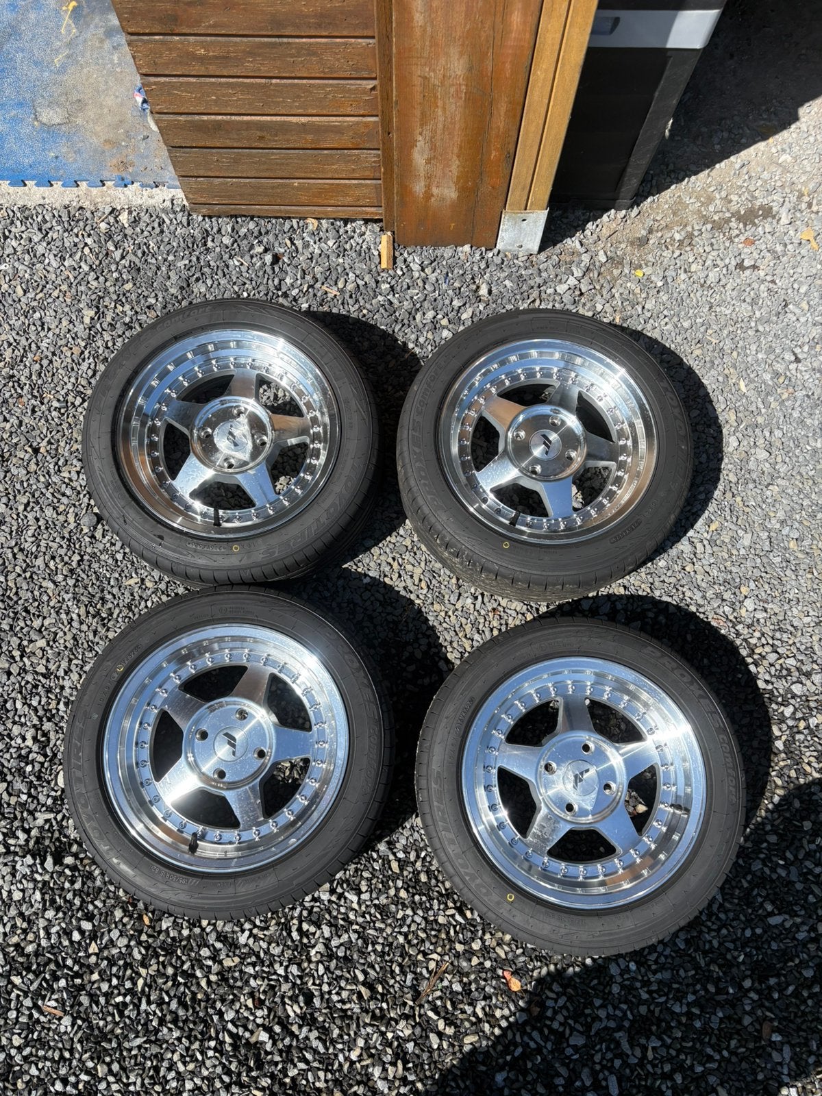 Japan Racing JR6 15 », Neuf, 15 pouces, Pneus et Jantes, Véhicule de tourisme