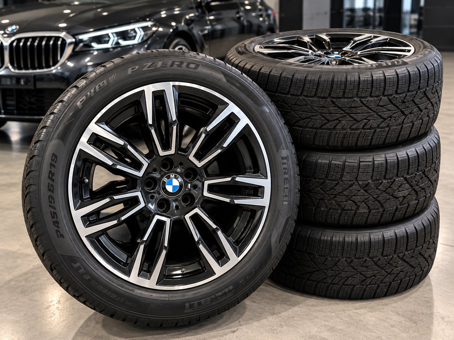 Jantes BMW M Serie 5 G60 Original 19 pouces 245/50 R19, Neuf, Pneus été, Jante(s), 19 pouces