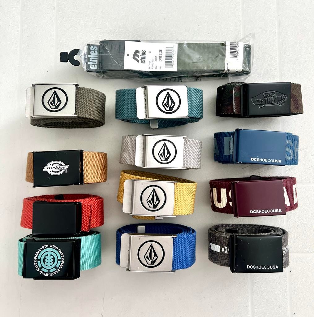 12 riemen - skateboard merken, Ophalen of Verzenden, Gebruikt, Skateboard