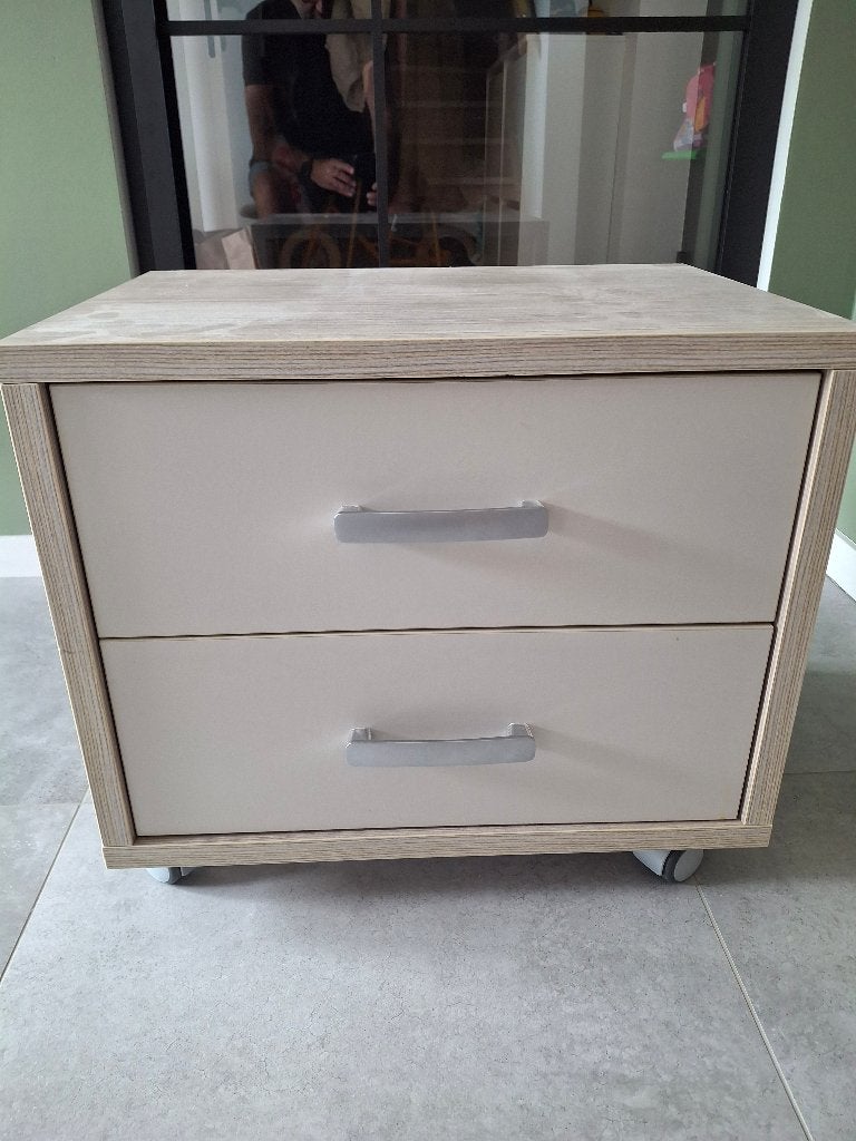 Ladekastje/nachtkastje, Ophalen, Overige materialen, Gebruikt, 1 of 2 laden