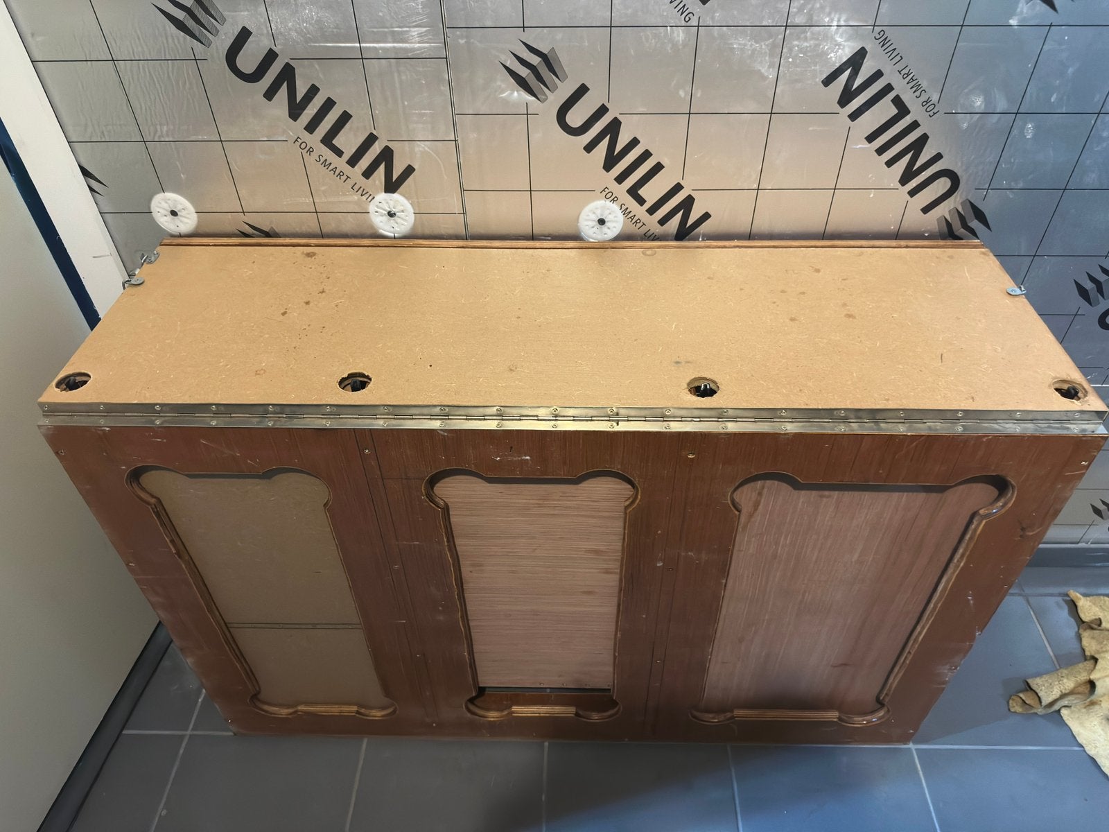 Malle de camping / camp box pour berlingo et ludospaces, Caravanes & Camping, Enlèvement, Utilisé