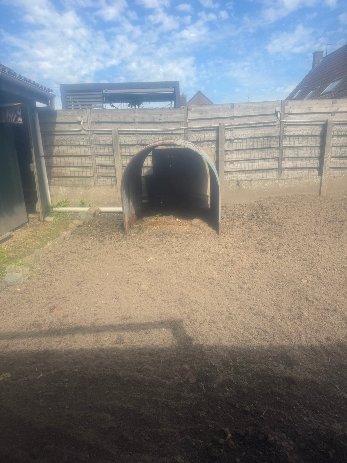 ijzer beschutting dieren, Mise à l'étable
