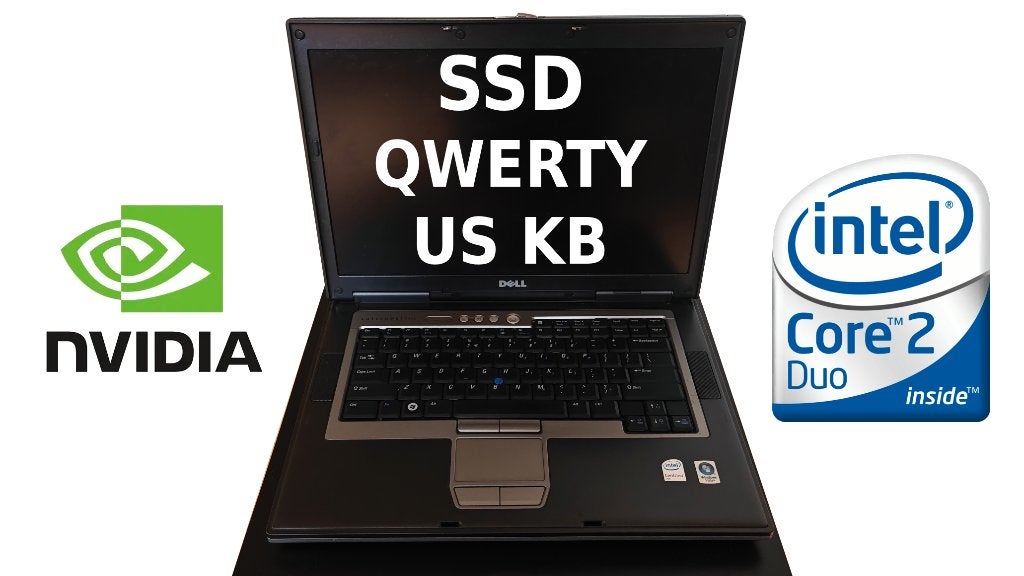 Dell Latitude D830 | 15 inch QWERTY multimedia laptop Win 10, Computers en Software, Windows Laptops, Gebruikt, Met videokaart