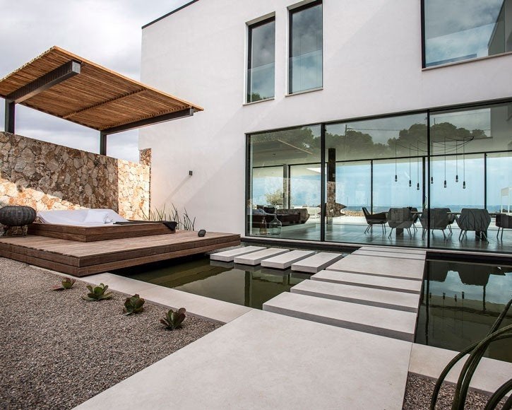 Terras Tegel  Etrea Sabbia 900x900x20mm, Keramiek, Nieuw, Ophalen of Verzenden, 10 m² of meer