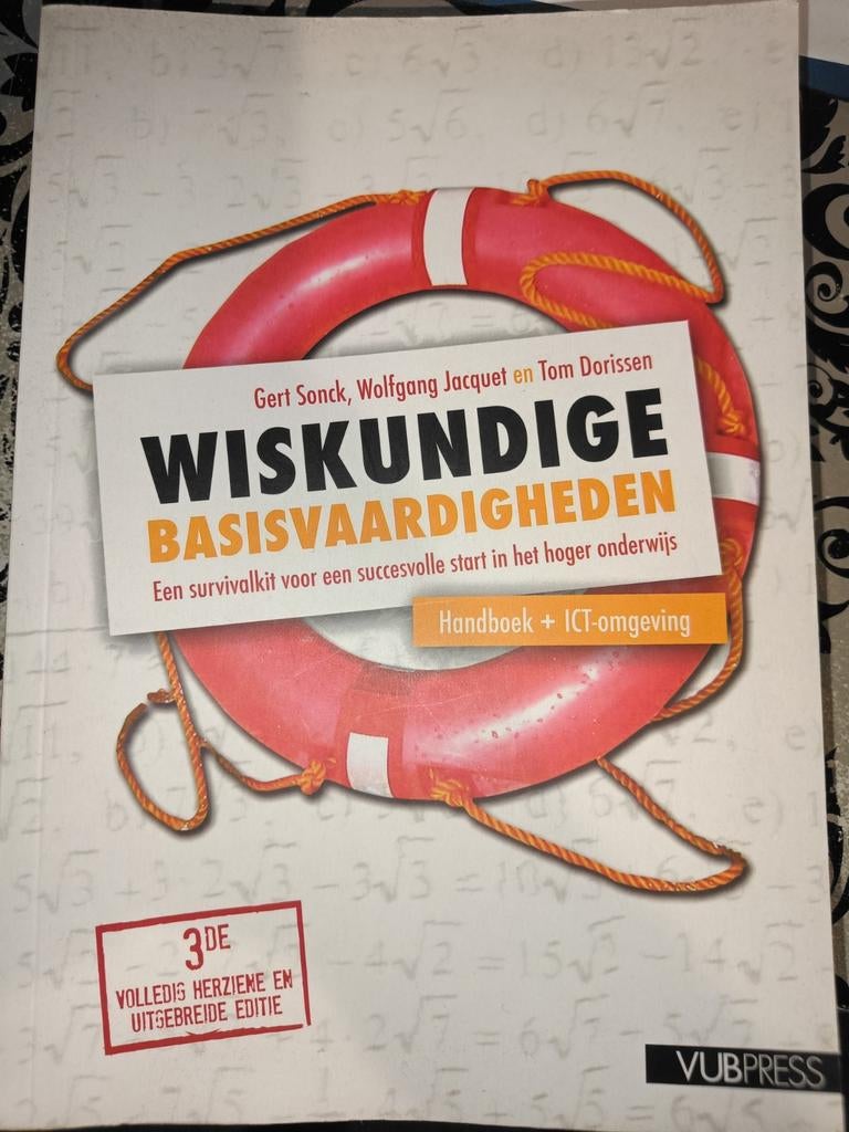 Tom Dorisen - Wiskundige basisvaardigheden, Boeken, Ophalen of Verzenden, Nederlands, Tom Dorisen; Gert Sonck; Wolfgang Jacquet